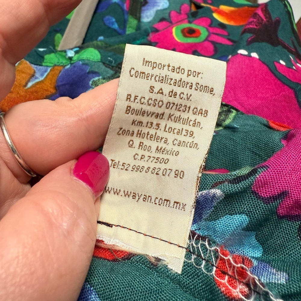 Wayan Floral Multicolor Sundress - Picture 6 of 6